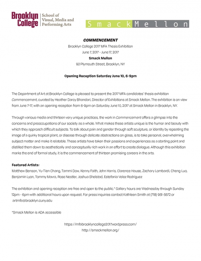 Press Release Commencement