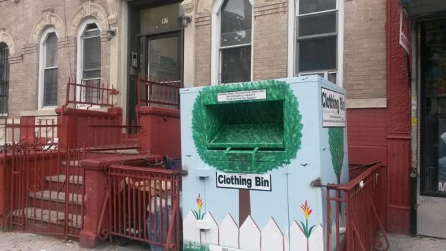 Donation bin